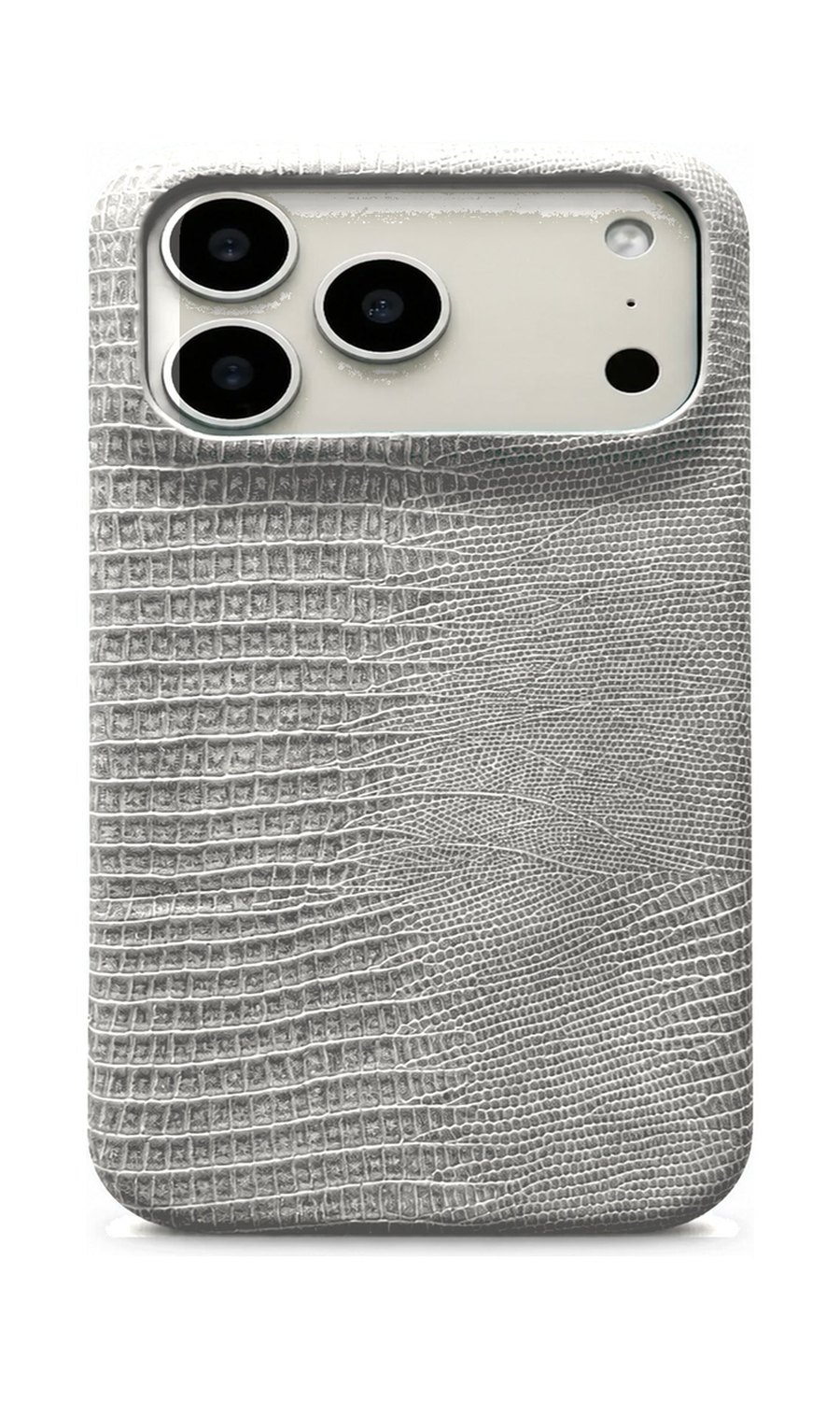 AP Lab Pro color SKU image v1: White iPhone case front view — large product scale on white background