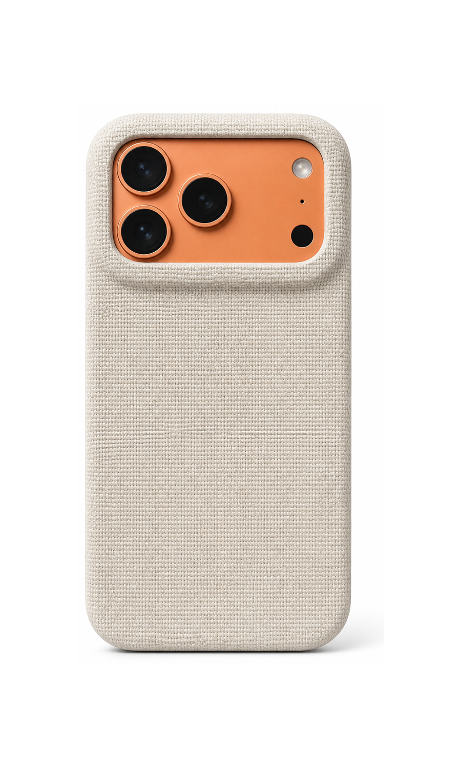 Textured MagSafe Case for iPhone — Milky White Color large-scale product image on white background