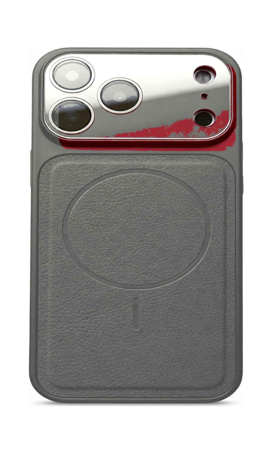 AP Lab Pro color SKU image v1: White iPhone case front view — large product scale on white background