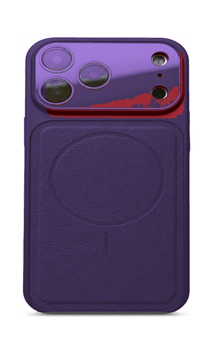 AP Lab Pro color SKU image v1: Violet iPhone case front view — large product scale on white background