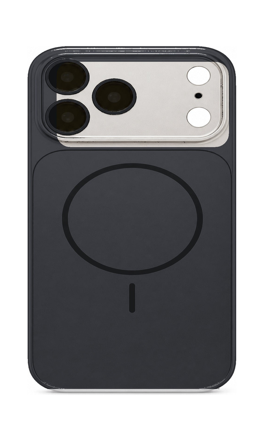 AP Lab Pro color SKU image v1: Black iPhone case front view — large product scale on white background