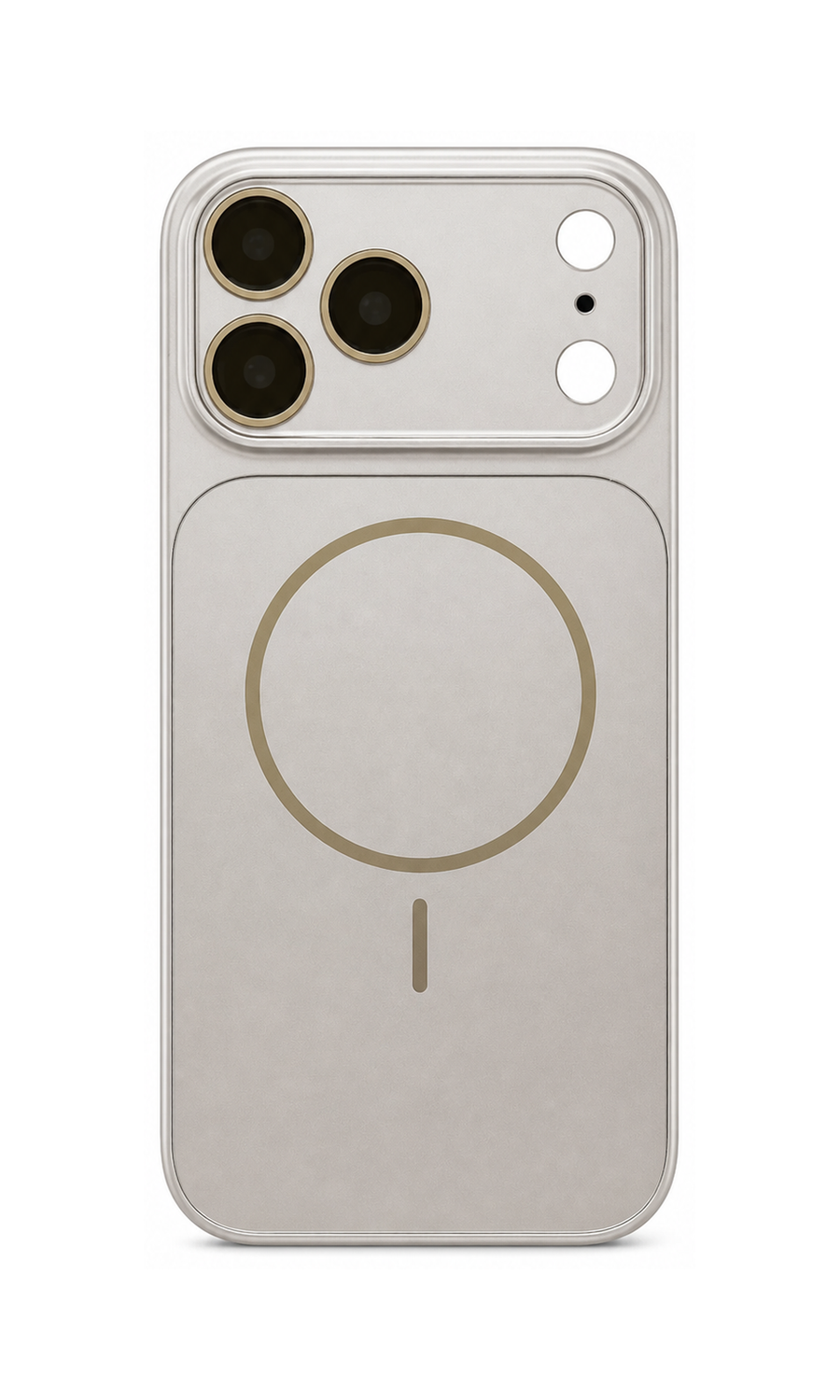 Textured MagSafe Case for iPhone — Titanium White main image