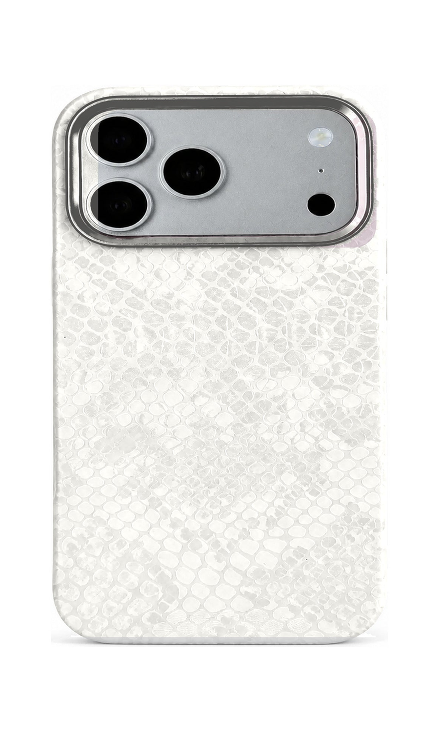 AP Lab Pro color SKU image v1: White iPhone case front view — large product scale on white background