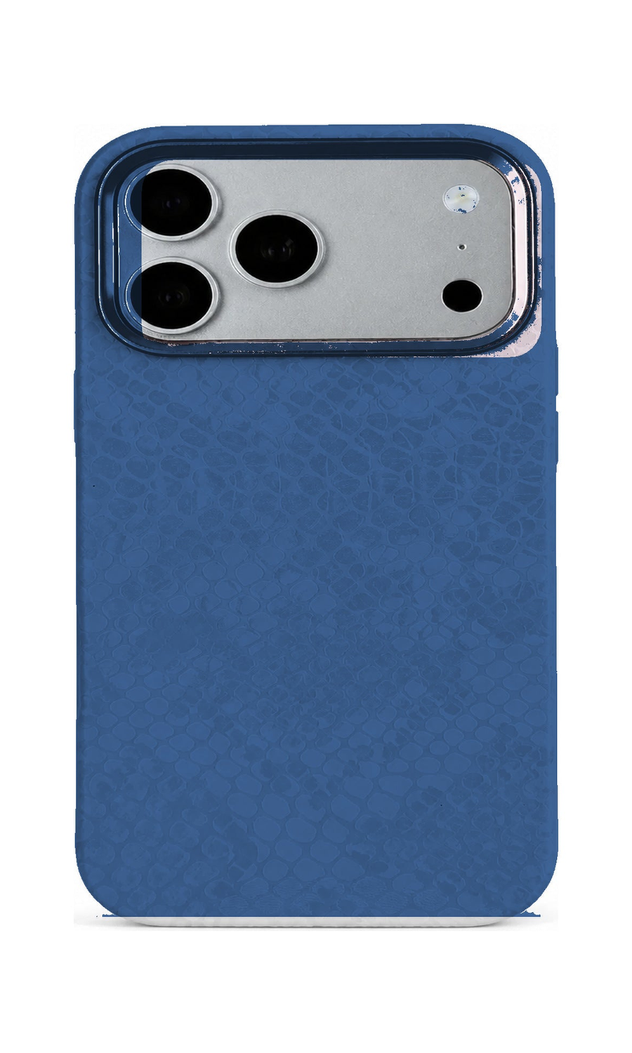 AP Lab Pro color SKU image v1: Deep Blue iPhone case front view — large product scale on white background