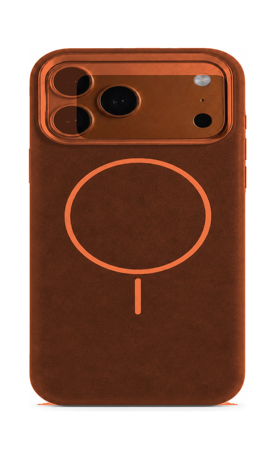 AP Lab Pro color SKU image v1: SunsetBrown iPhone case front view — large product scale on white background