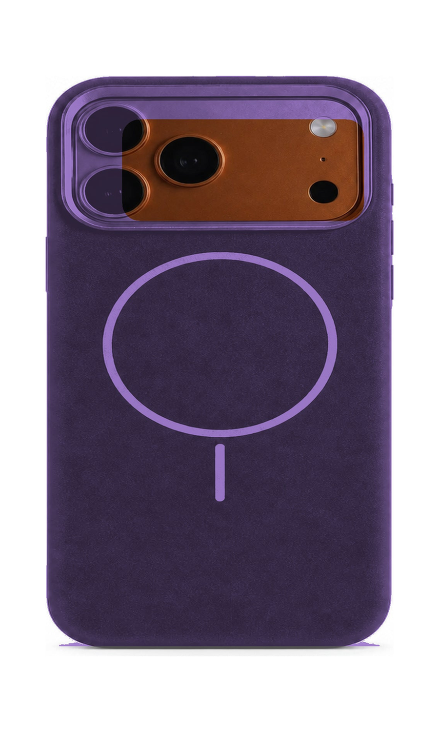 AP Lab Pro color SKU image v1: Orchid Purple iPhone case front view — large product scale on white background