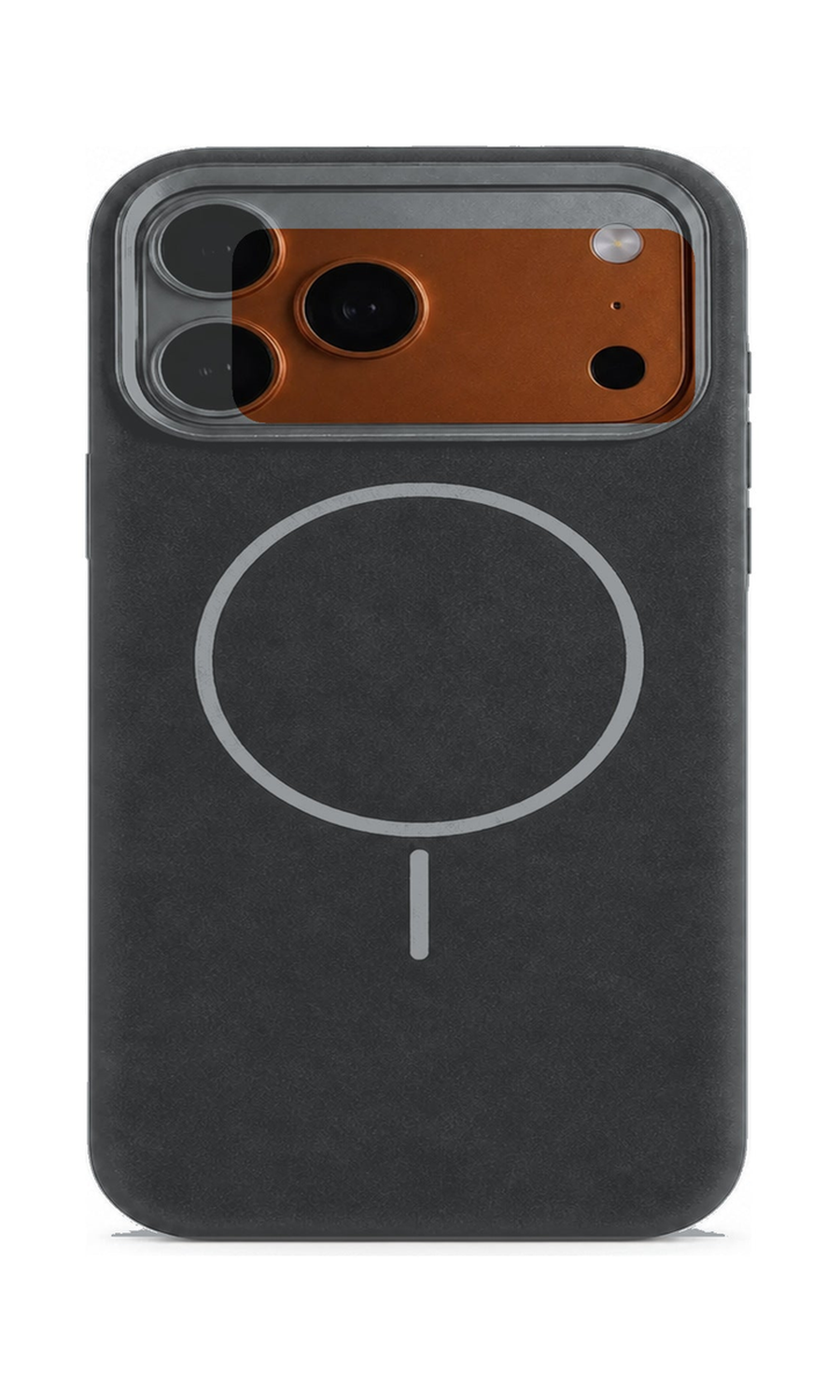 AP Lab Pro color SKU image v1: Elephant Gray iPhone case front view — large product scale on white background