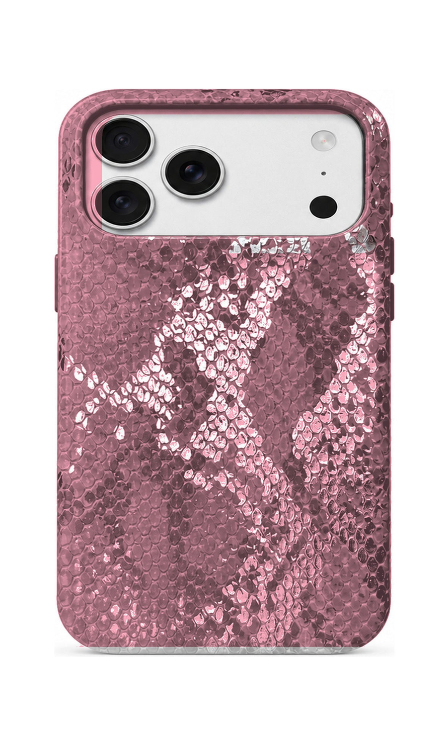 AP Lab Pro color SKU image v1: Pink iPhone case front view — large product scale on white background