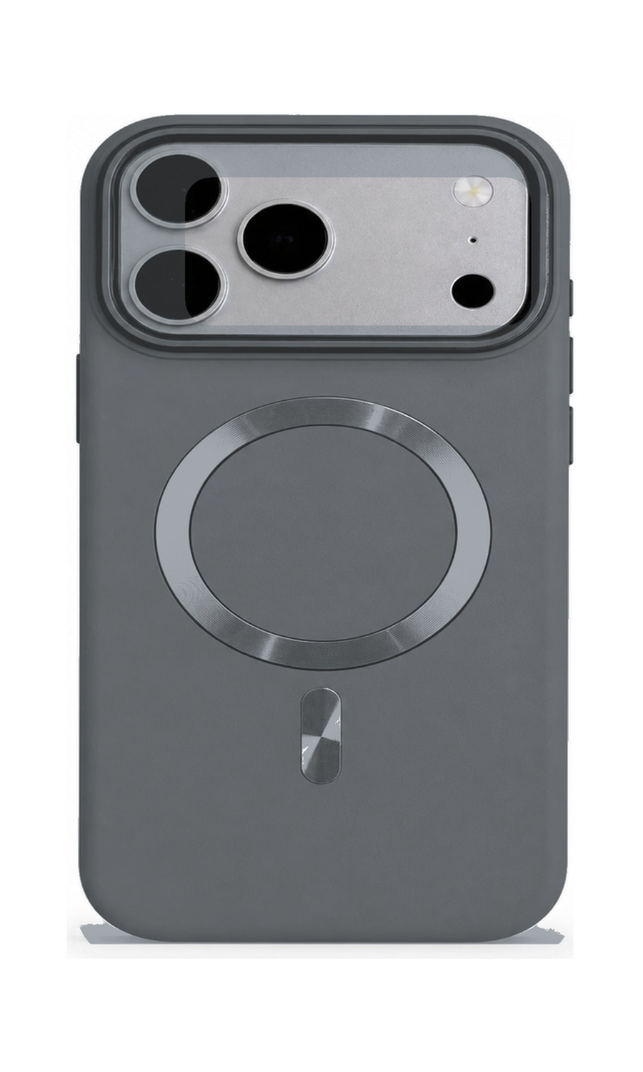 AP Lab Pro color SKU image v1: Titanium Gray iPhone case front view — large product scale on white background