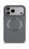 AP Lab Pro color SKU image v1: Titanium Gray iPhone case front view — large product scale on white background