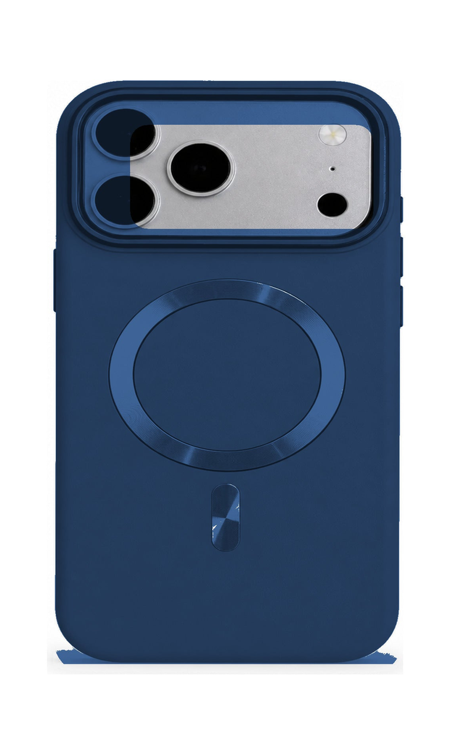 AP Lab Pro color SKU image v1: Deep Blue iPhone case front view — large product scale on white background