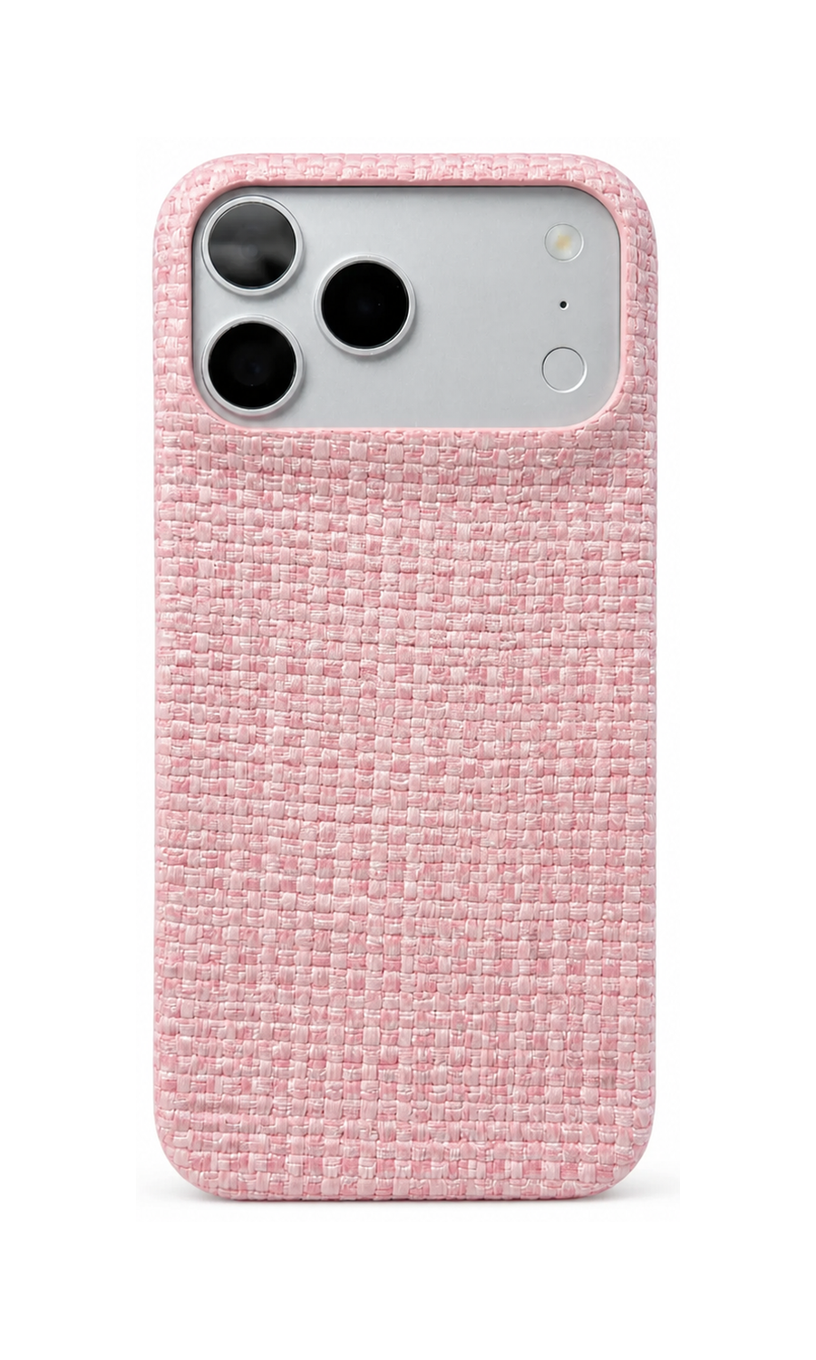 Textured MagSafe Case for iPhone — Pink & Gray main image