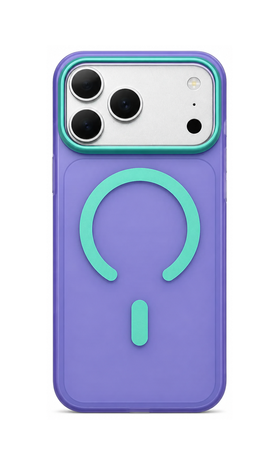 Textured MagSafe Case for iPhone — Purple large-scale product image on white background