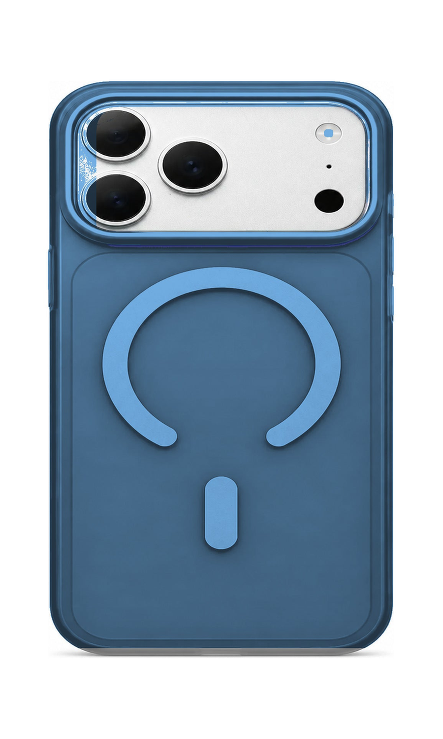 AP Lab Pro color SKU image v1: Blue iPhone case front view — large product scale on white background