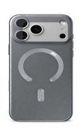 AP Lab Pro color SKU image v1: Titanium Silver iPhone case front view — large product scale on white background