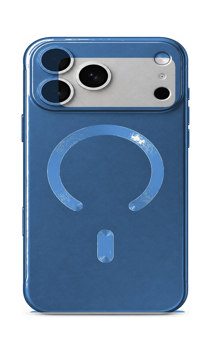 AP Lab Pro color SKU image v1: Peak Blue iPhone case front view — large product scale on white background