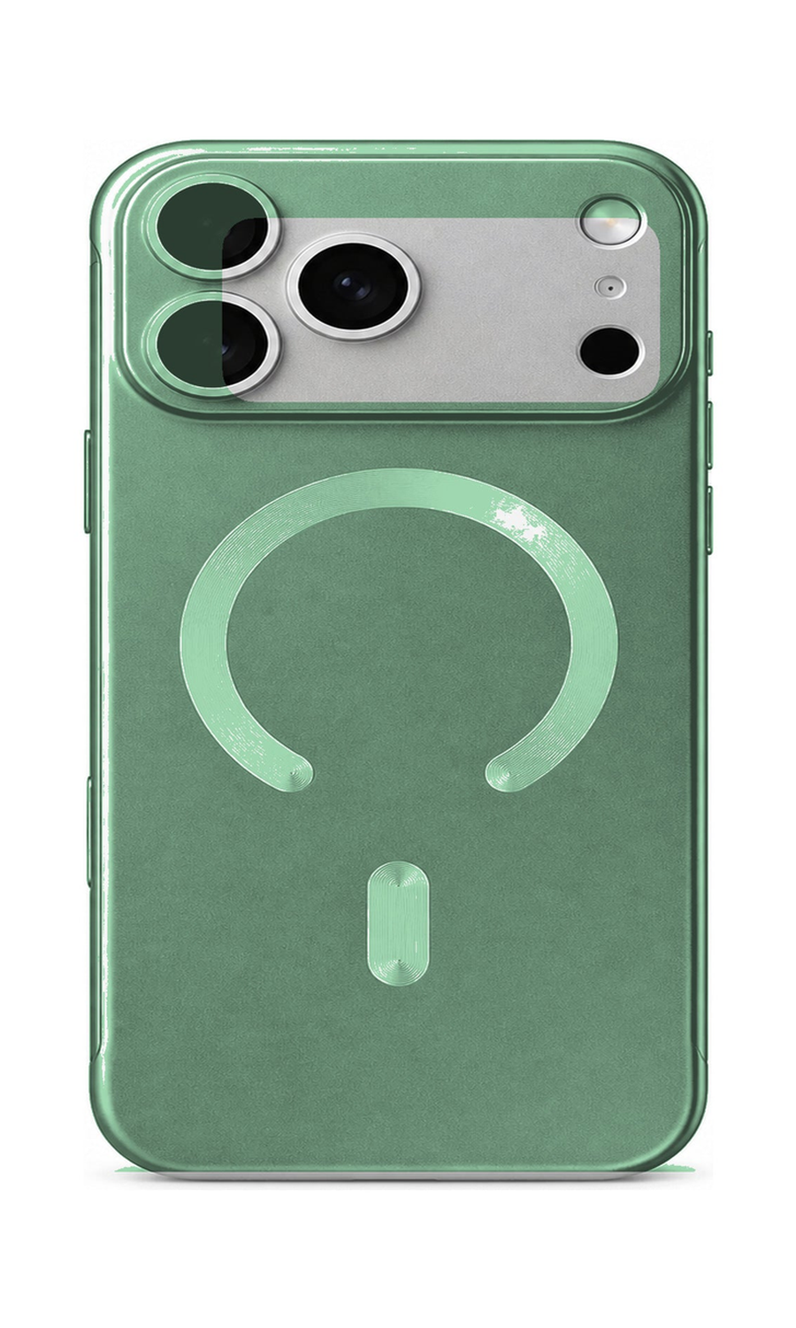 AP Lab Pro color SKU image v1: Mint Green iPhone case front view — large product scale on white background