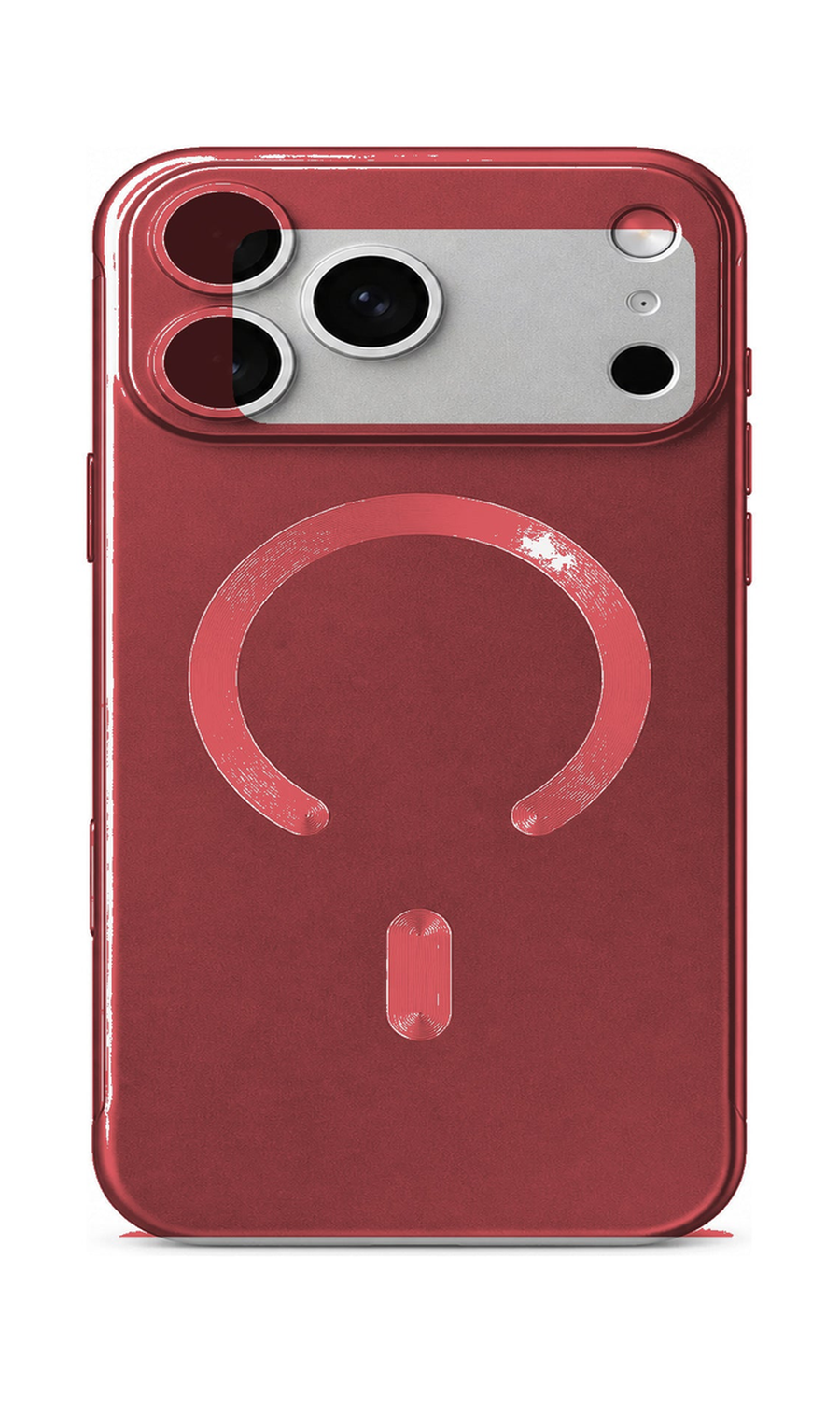AP Lab Pro color SKU image v1: True Red iPhone case front view — large product scale on white background