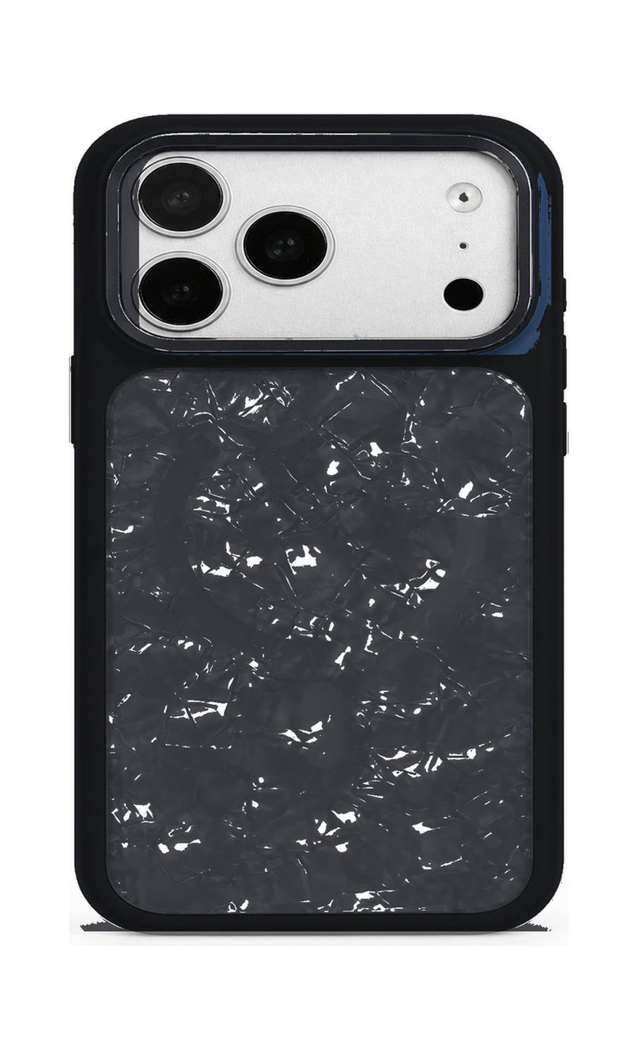 AP Lab Pro color SKU image v1: Black iPhone case front view — large product scale on white background