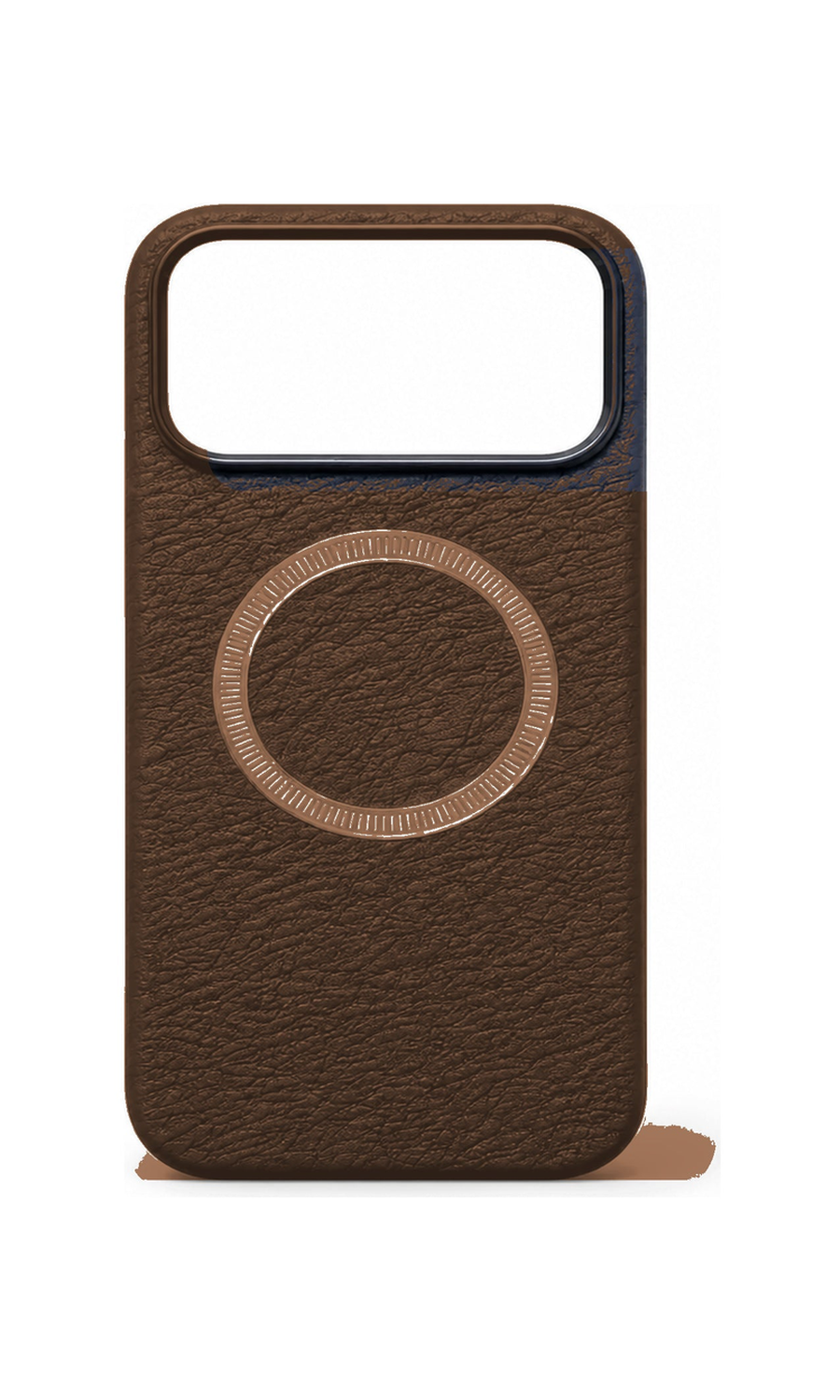 AP Lab Pro color SKU image v1: Russet Brown iPhone case front view — large product scale on white background