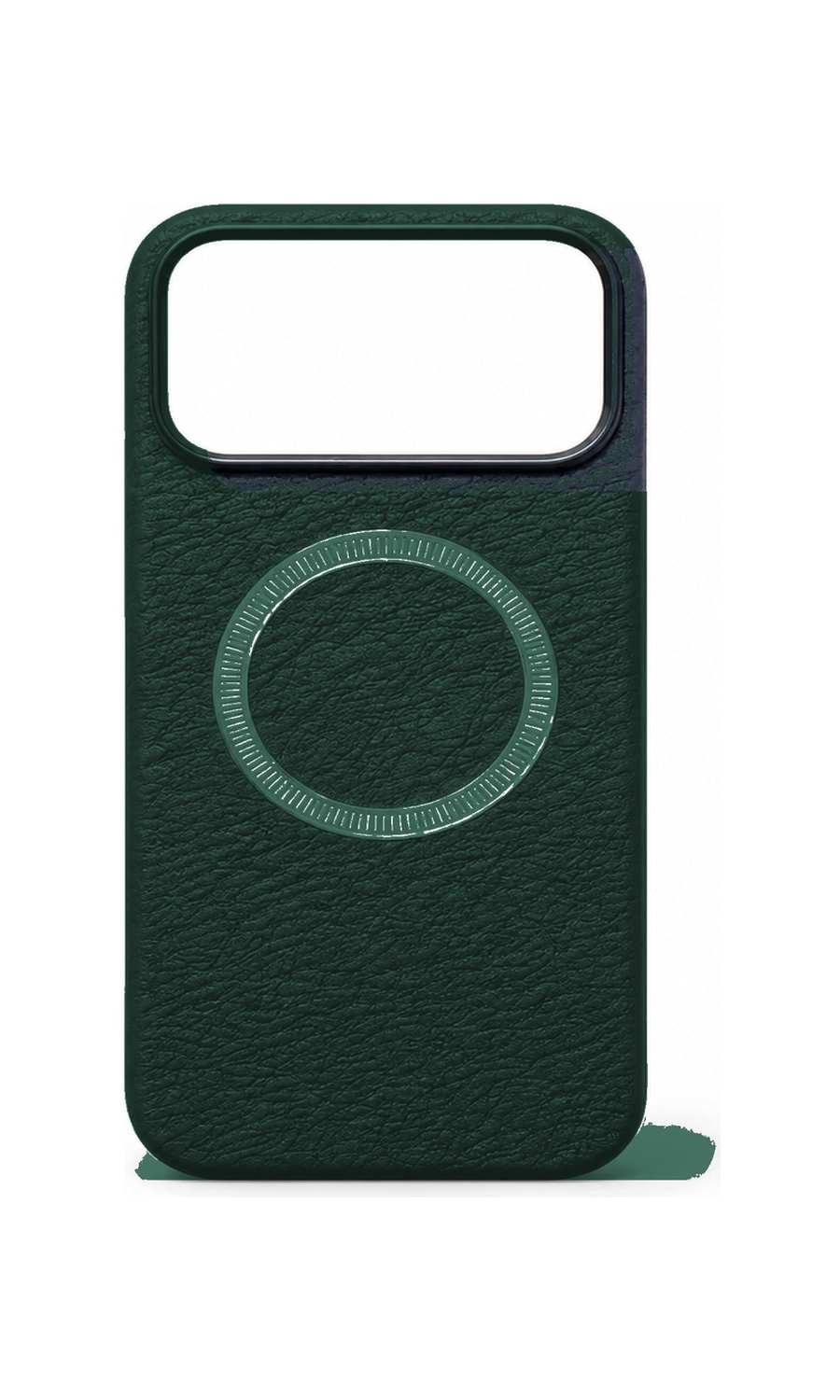 AP Lab Pro color SKU image v1: Pine Ink Green iPhone case front view — large product scale on white background