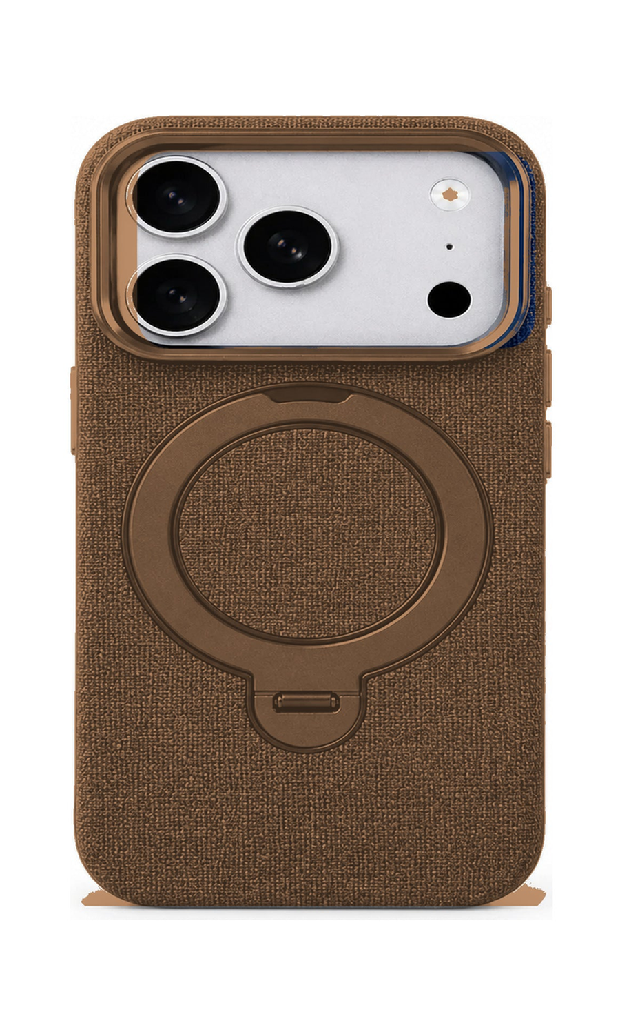 AP Lab Pro color SKU image v1: Hazelnut Brown iPhone case front view — large product scale on white background