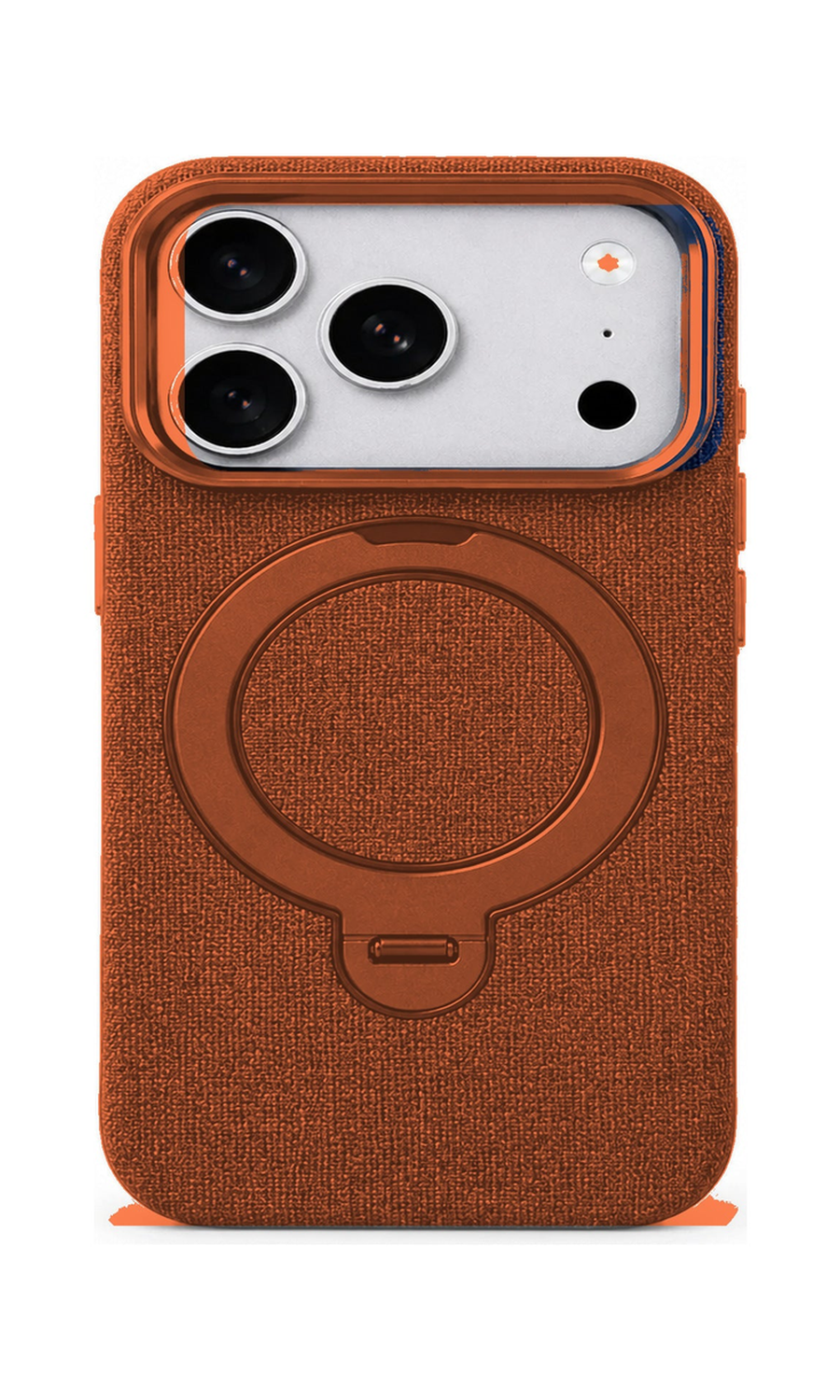 AP Lab Pro color SKU image v1: Sunset Orange iPhone case front view — large product scale on white background