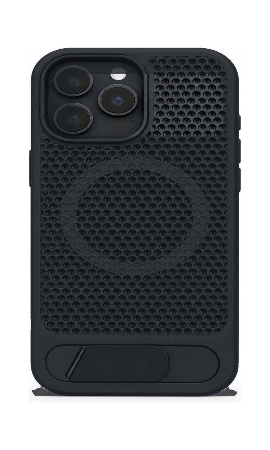 AP Lab Pro color SKU image v1: Black iPhone case front view — large product scale on white background