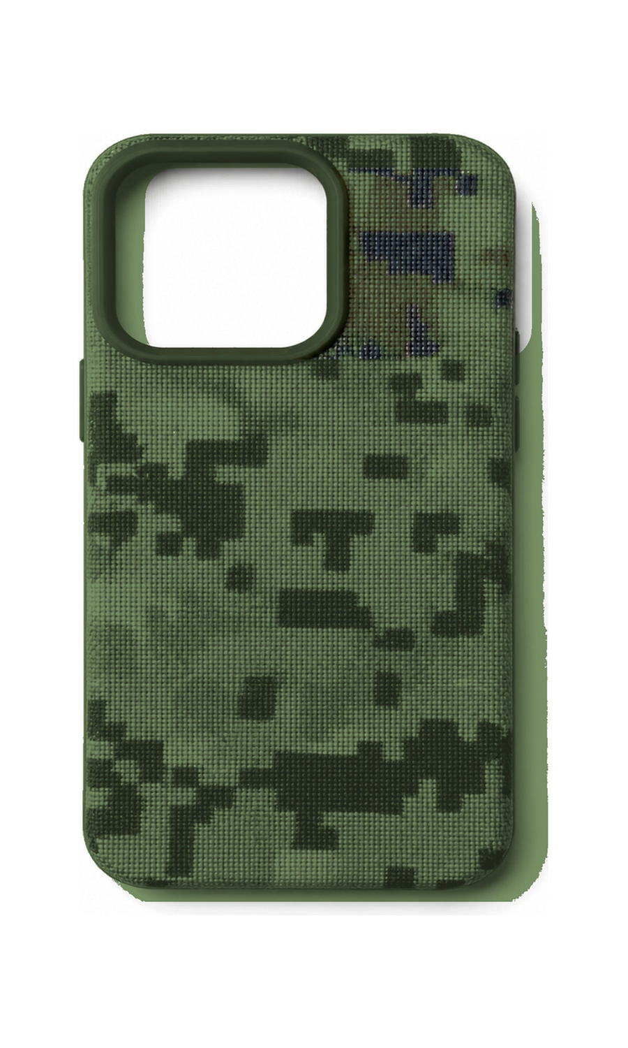 AP Lab Pro color SKU image v1: Moss iPhone case front view — large product scale on white background